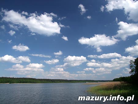 Jezioro Nidzkie - widok od strony leniczwki